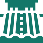 double-slide twin lane slide icon