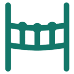 rope-park rope bridge icon
