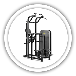 Kneeling easy chin dip