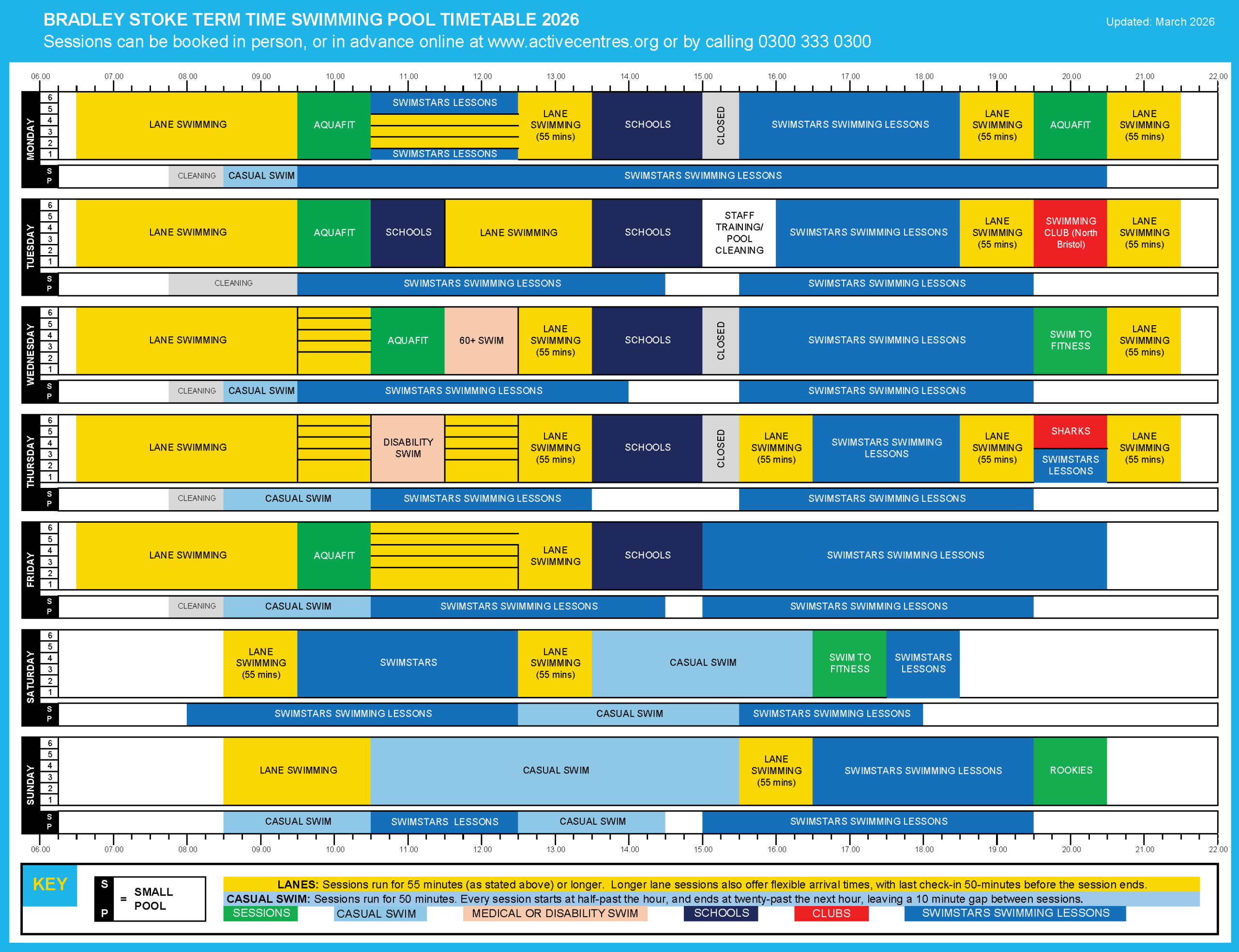 BSLC Pool TT Term Time March 2026